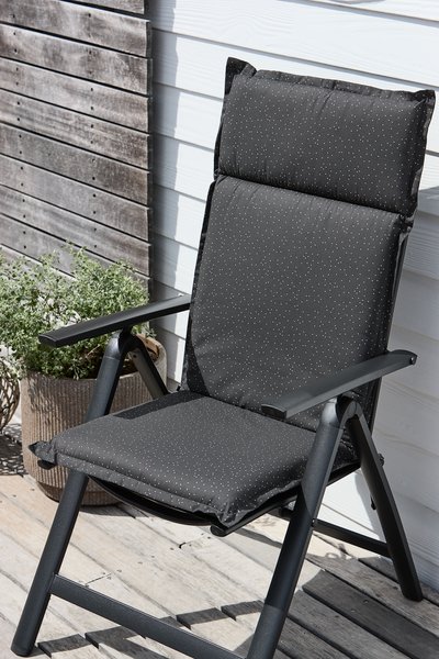 Coussin de jardin pour chaise inclinable DAMSBO gris