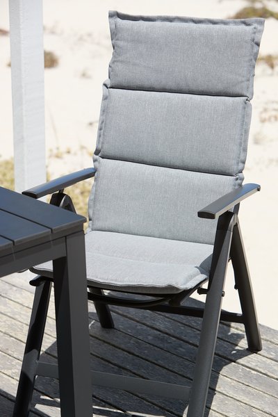 Coussin de jardin pour chaise inclinable BREDFJED gris clair