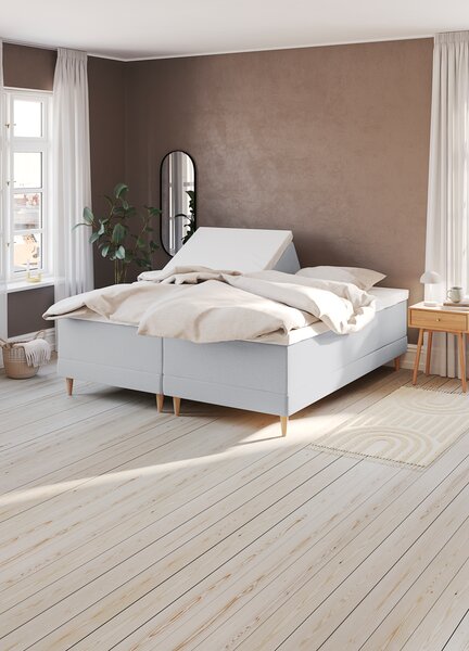 Elevationsseng 180x200cm DUNLOPILLO OSA E300 grå-32
