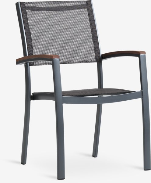 Složiva stolica MADERNE siva