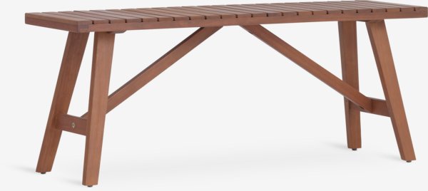 Garden bench GANGESBRO W110xD30 hardwood