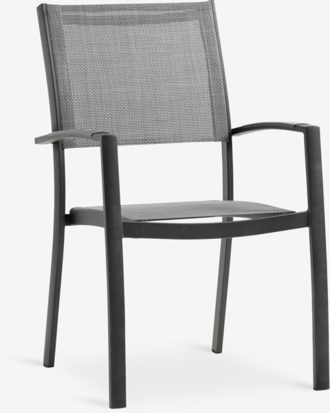 Stacking chair STRANDBY grey