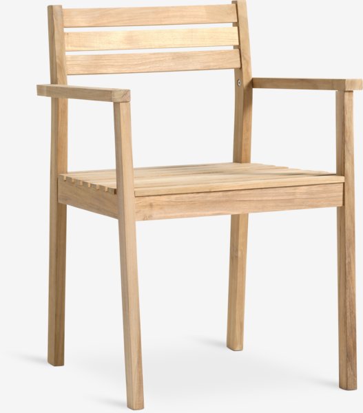 Garden chair VESTERHAVET teak