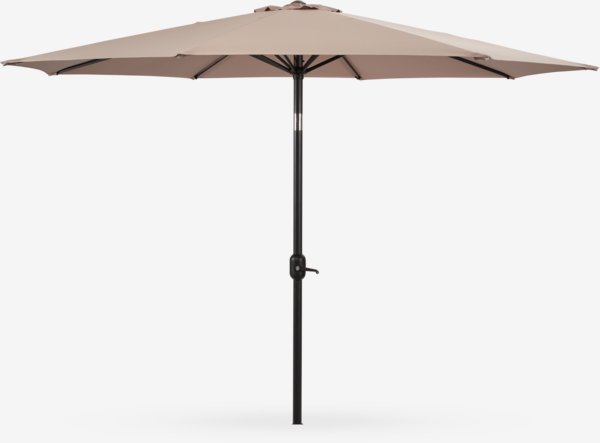 Parasol HALK Ø300 sable foncé