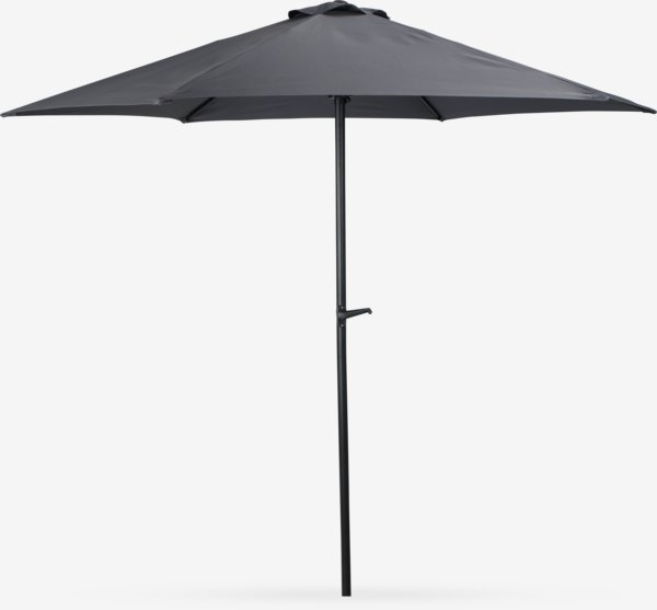 Parasol NAPPEDAM Ø250 gris foncé