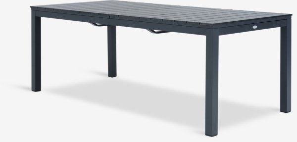 VATTRUP L206/321 table + 4 GUDHJEM chaises noir