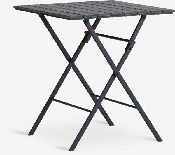 Bistro table SANDVIKA 65x65 black