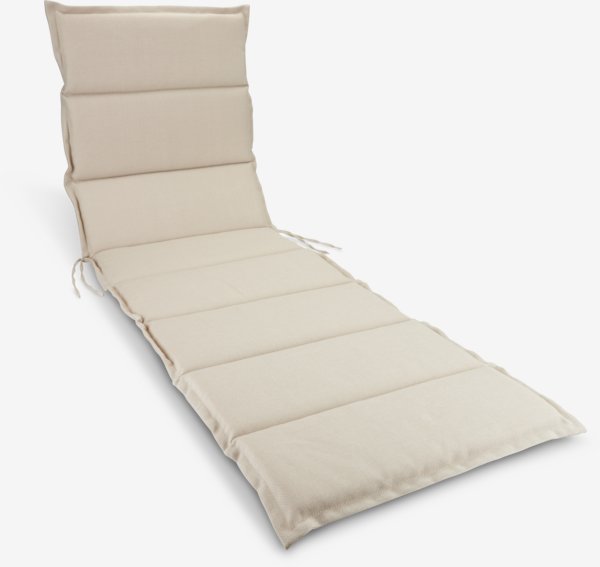 Garden cushion sun lounger BREDFJED sand