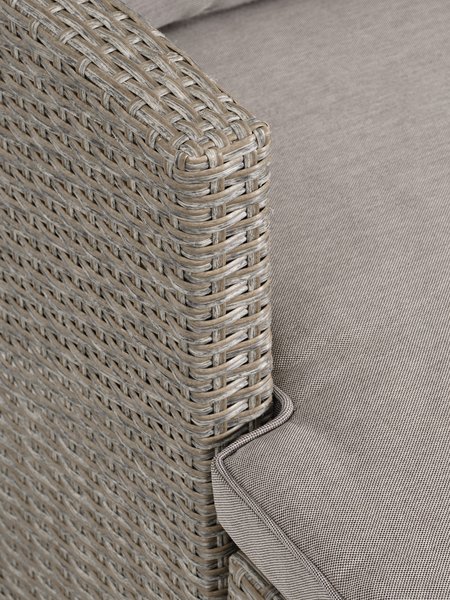 Bašt. garnitura VEN 4 osobe s produžetkom natur