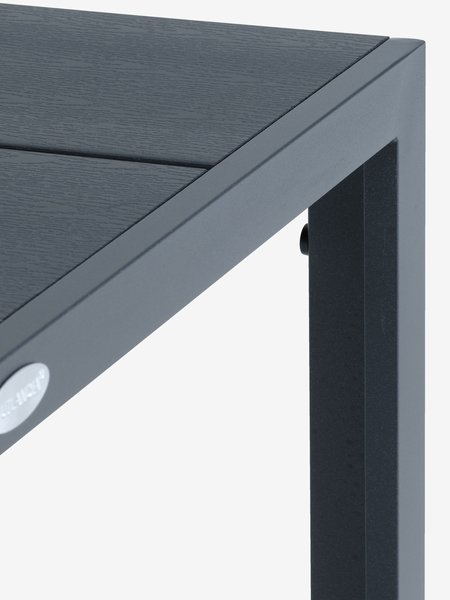 MADERUP L90 table + 4 GUDHJEM chair black