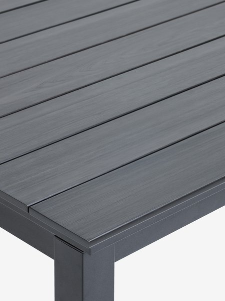 MOSS C214/315 mesa cinzenta + 4 SKIVE cadeira preto