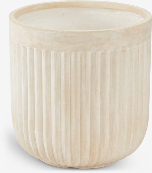 Garden planter BRILLEAND D37xH37 natural