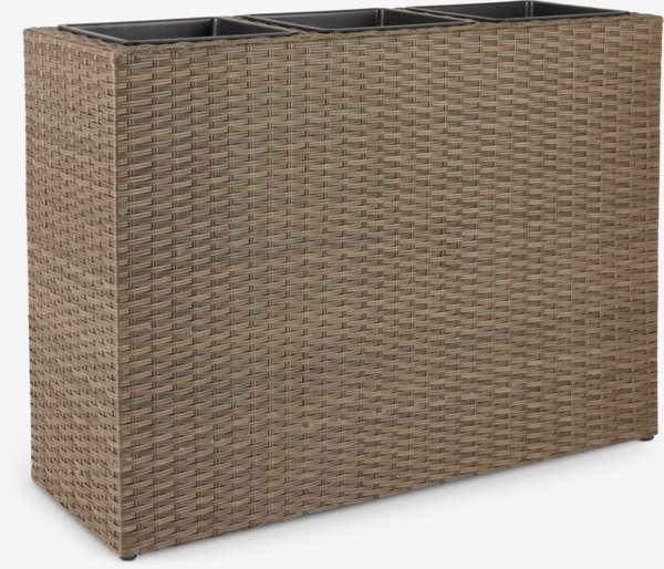 Planter box STOKKAND W30xL83xH60 natural