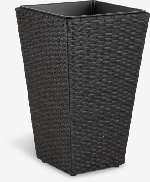 Planter basket BLOMMOR W31xL31xH50 black