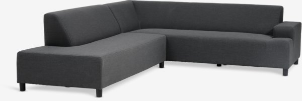 Divano lounge UHRE 6 posti grigio scuro 4 stagioni