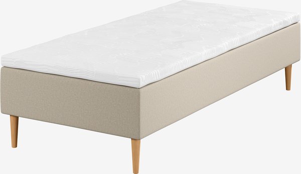 Resårbotten 90x200cm DINGLA PB75 sand-91 DREAMZONE