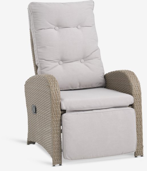 Lounge chair STORD W66xH102xD78 natural