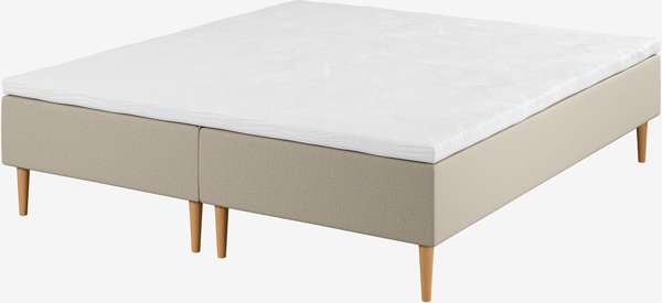 Boxmadras 160x200cm DINGLA PB75 sand-91 DREAMZONE