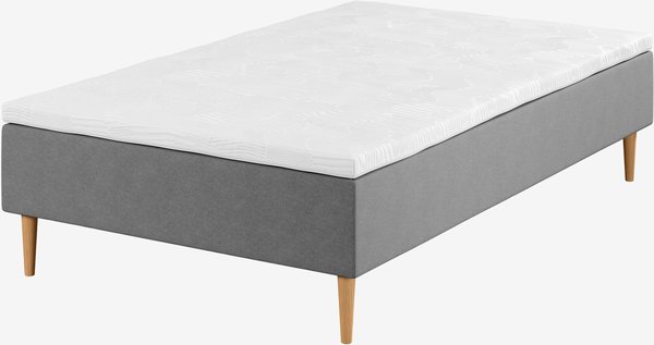 Rammemadrass 120x200 DINGLA PB75 grå-23 DREAMZONE
