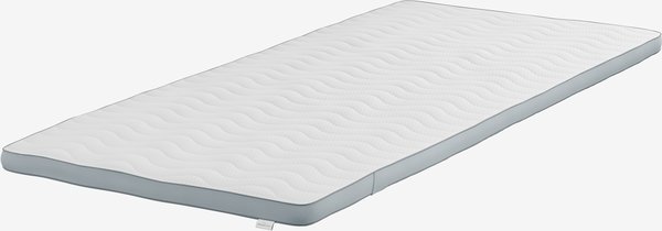 Surmatelas 80x200cm GOLD T80 Gris