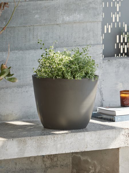 Garden planter HVEPS D41xH33 grey