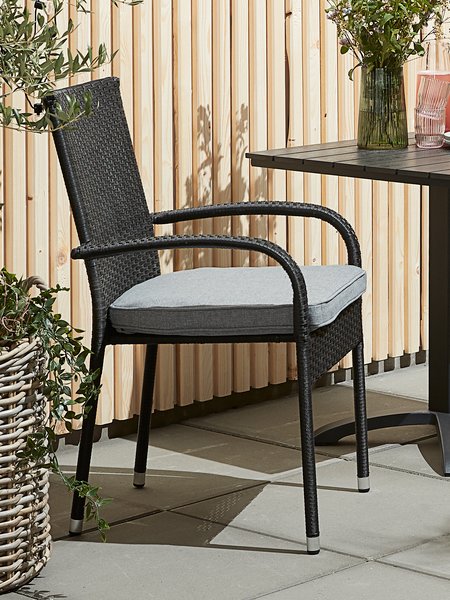 Garden cushion chair seat UDSIGTEN light grey