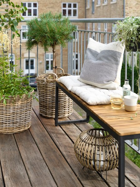 Banc de jardin UGILT l130xP35 bois dur