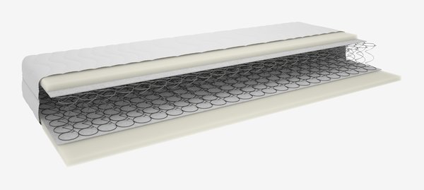 Matelas à ressorts 90x200 BASIC S50