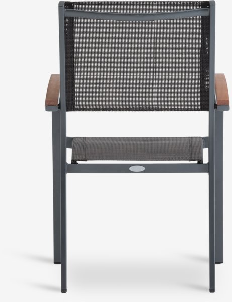 Stacking chair MADERNE grey