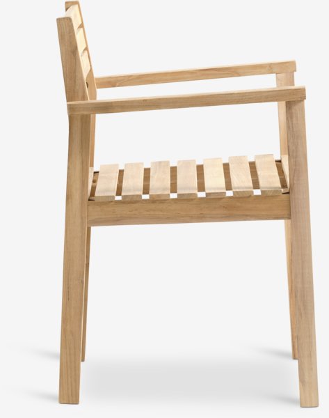 Garden chair VESTERHAVET teak