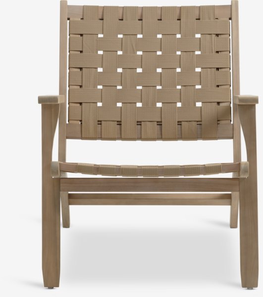 Lounge chair SKARA hardwood