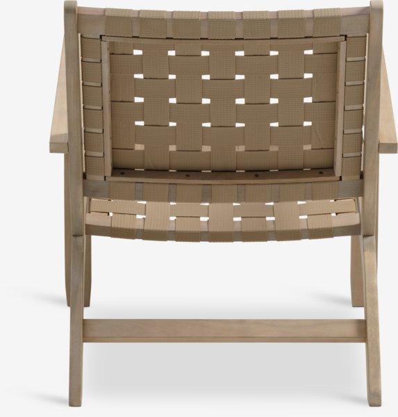 Lounge chair SKARA hardwood