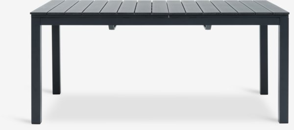 Mesa VATTRUP L172/276 + 4 sillas SKIVE negro