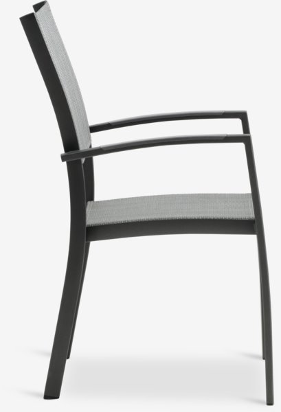 Stacking chair STRANDBY grey