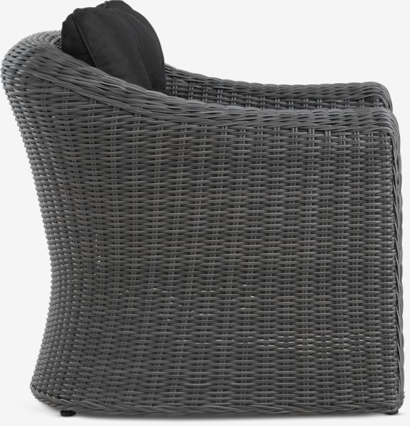 Lounge chair TAMBOHUSE grey