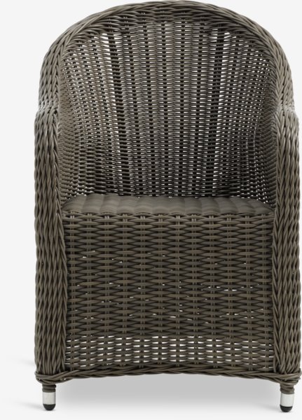 Garden chair GAMMELBY grey