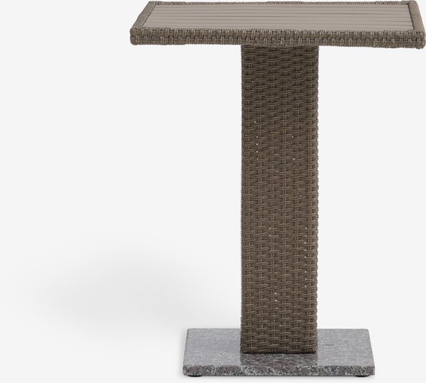 THY L60 bord + 2 ORKANGER stol natur