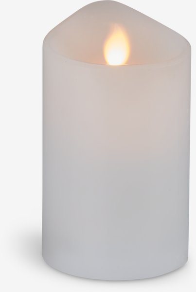 LED pillar candle AUGUSTIN D8xH13cm