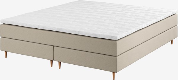 Boxspring 140x200 GOLD C5 zand-91 DREAMZONE