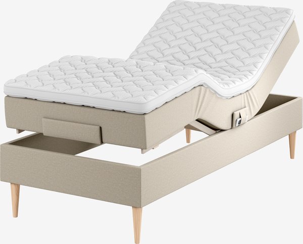 Elektrisch bed 90x200cm GOLD E45 zand-91