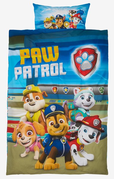 Duvet cover set PAW PATROL Single blue