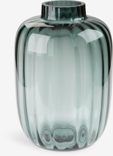 Vase KNUD Ø21xH29cm grå