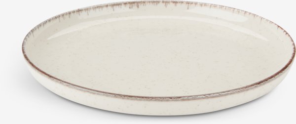 Plate FERDUS D19cm stoneware beige