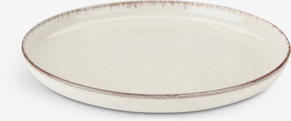 Piatto FERDUS Ø19 cm gres porcellanato beige