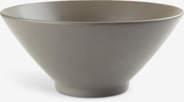 Bowl KARSTEN D21xH9cm grey