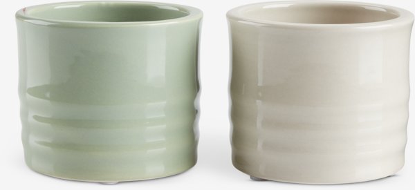 Plant pot TIM D9xH7cm assorted