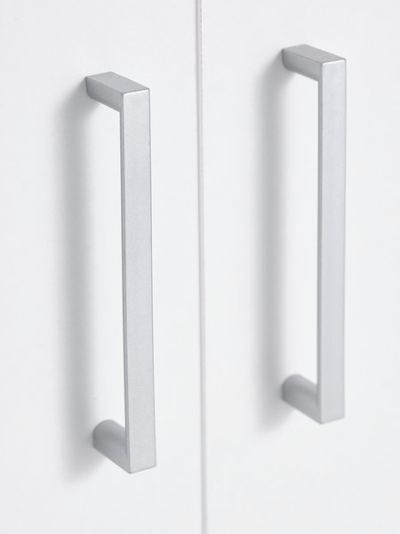 Armadio FANDRUP 97x176 cm 2 ante 3 cassetti bianco
