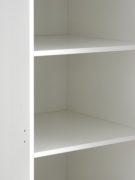 Armadio FANDRUP 97x176 cm 2 ante 3 cassetti bianco
