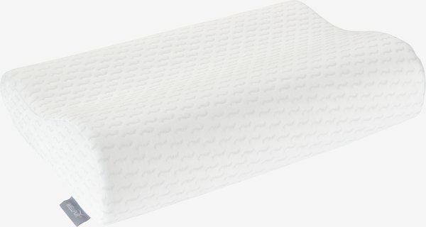 Memory foam contour pillow 30x50x10/7 WELLPUR KVINA