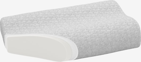 Memory foam konturpude 30x50x10/7 WELLPUR KVINA